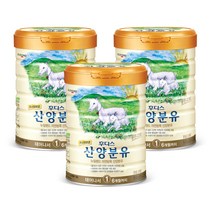 일동후디스 산양분유 1단계 800g 3캔, 단품