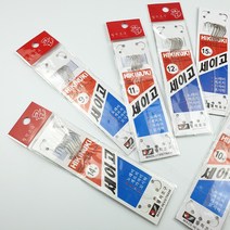 세이고 묶음바늘카드채비 원투낚시 노래미 게르치 가자미 꼬시락 교환용 바늘