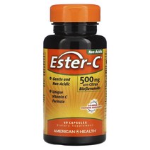 American Health 에스테르 Ester-C 500mg 60정 1팩