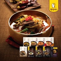 [원할머니] 명품육개장 600g 외 설렁탕 갈비탕 뚝불 국 탕 찌개 골라담기, 17.차돌 듬뿍 된장찌개 2팩