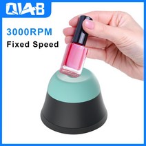 볼텍스 믹서 QLAB VX-4 유리한 가격으로 3000rpm 속도 고정 실험실 미니 소용돌이 믹서, 03 하늘색_02 220V_03 영국 플러그