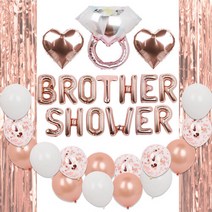 브라덜샤워 소품 브라더샤워 풍선 총각파티, 02 BROTHER PARTY
