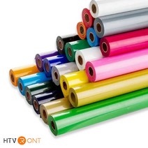 HTV론트 시트지 30.48cm X 1.829m 레터링 토퍼제작 풍선 실루엣 카메오 포트레이트 호환, 매트 레드