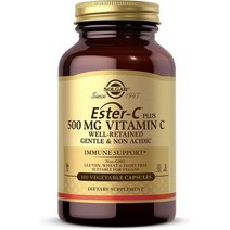 솔가 에스터-C 플러스 500mg 비타민C, 100 카운트(1개 팩)