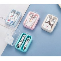 ABM 케이스 손톱깎이 2종디자인랜덤, 단품