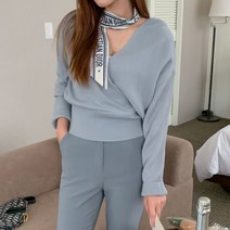 에브리나나 / 리즈 브이랩긴팔니트