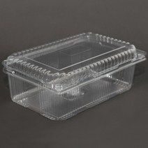 투명 사각 플라스틱 청과용기 과일 포장용기 DA-1500 자두1.5kg 방울1.5kg 아로니아1kg 300개