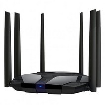 인터넷 라우터 와이파이 강력한 유용한 2.4g 5g 1200mbps 와이드 커버리지, 검은색