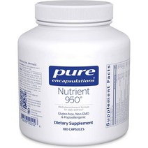 Pure Encapsulations Nutrient 950 멀티비타민 180정