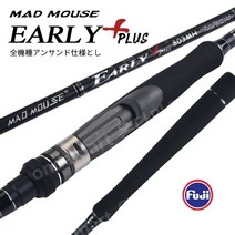 MADMOUSE 얼리 플러스 MH 일본 품질 스피닝 낚싯대 농어 낚시용 후지 부품 루어 PE 123 쇼어 지깅 로드 1250g, s800mh