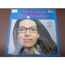 들랑달랑 희귀앨범 LP판 레코드판 턴테이블 Nana Mouskouri The Exquisite Nana Mouskouri 12인치 비닐 LP