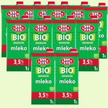 믈레코비타 BIO 우유 1L 12개