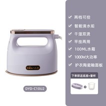 스팀다리미 곰 휴대용 의류 다림질 기계 가정용 소형 전기 기숙사 유물, 8. 바이올렛 자동 스케일 제거 모델
