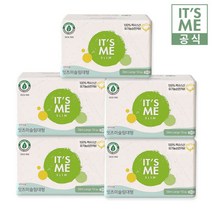 잇츠미 잇츠미 슬림 생리대 대형 10p x 5팩, 단일옵션