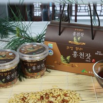 홍천 잣 선물세트(황잣) 200gx2, 단품