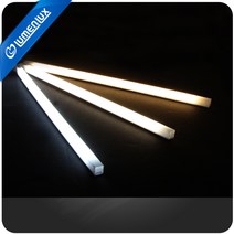 LED 큐빅바 (AC타입) / 220v 직결용 진열장 주방 캠핑 간접조명등 /루멘룩스, 8W (50cm), 유백커버-6500K(형광등색)