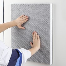 소음차단 방음재보드 셀프시공 스티커식 시트 차음판 공부방 단열, 1개, 소음차단이 잘되는 하나로보드 블루