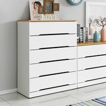 에스트 5단 서랍장 600 옷 서랍장 아동옷장 1인가구 추천 top, 화이트