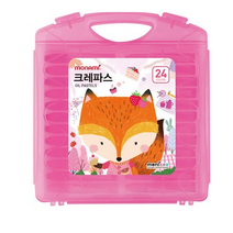 모나미 모니주 크레파스 여, 24색, 20개