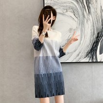 9월 10월 빅사이즈 결혼식 원피스 하객 룩 예식장 봄 가을 복장 니트 여자 여성 돌잔치