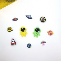 드리네잡화점 우주인 파츠세트 10p, 옐로우그린, 10개