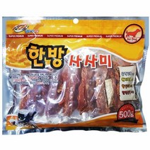 RT 애완견 강아지 건조 영양 간식 한방 사사미 500g, 단품