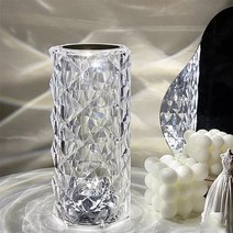 티온스 LED 크리스탈 고급형 무드등 J27 유선 타입 컨트롤러 방식, 투명 크리스탈