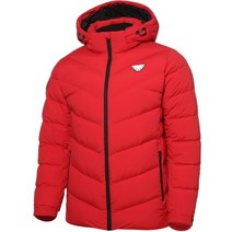 다이나핏 남성 스톰 핏 STORM FIT 미들 구스다운 패딩 레드 YMW21516_R2