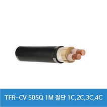 TFR-CV 50SQ 1M 단위절단 1C 2C 3C 4C 전선 전기선