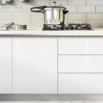 봄맞이 셀프시공 인테리어 스티커형 시트지 싱크대문용 싱크대시트지, 인테리어시트지 단색펄화이트