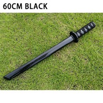 합기도 나무 칼 무술 무기 자기 방어 스틱 쿵푸 사무라이 훈련 칼 Katana 가방 일본어 닌자 나이프, [03] 60 Black