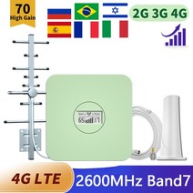 증폭기 와이파이증폭기 음성 wifi 확장기 모바일 네트워크 신호 부스터 850 GSM 휴대폰 리피터 키트 3G LT, 04 2600MHz Band7_02 UK Plug