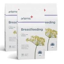 뉴질랜드 아르테미스 Artemis Breastfeeding Tea 브레스트피딩 티 모유 늘리기 차 60g, 3팩