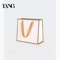 매장선물백 40cm 기프트박스 럭셔리 오렌지 토트백 옷, 100개, 골드