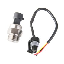 G1/2; Transducer Sensor 0-2.5MPa for Hydraulic/Pneumatic Pressure Gauge Oil, 한개옵션0