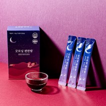 수면유도 꿀잠 수면에 좋은 상추 차 굿모닝편한밤, 단품