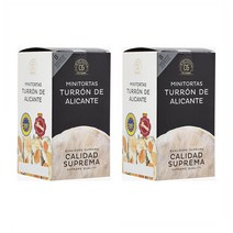 El Corte Ingles Club del Gourmet 엘 꼬르떼 잉글레스 클럽 델 고메 8 미니 알리칸테 투론 과자 160g 2개, 1세트
