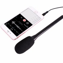 전문 지향성 콘덴서 인터뷰 마이크 canon nikon sony dslr 캠코더 for iphone samsung, 한개옵션0