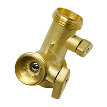 유수분리기아웃렛 스플리터 워터 세퍼레이터 밸브 호스 어댑터 야외 열기 및 차단 용 내구성 양방향 가든, 한개옵션0