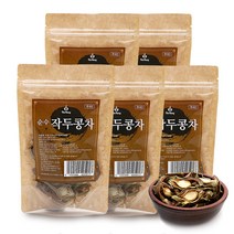 티랑 순수 국내산 작두콩차 볶음, 50g, 5개