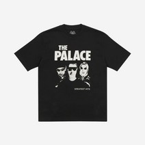 팔라스 그레이티스트 힛츠 티셔츠 블랙 - 22FW Palace Greatest Hits T-Shirt Black - 22FW