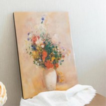카페 레스토랑 사무실벽화 명화액자 벽면장식 사진인화 작품액자 사진액자 카페장식, 선택_01. 화병 -블루