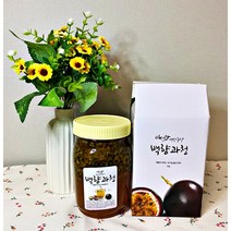 국산 백향과 수제청 백향과청 패션후르츠청 국내산 패션후르츠 팜슝, 1병(1kg)