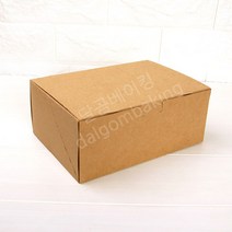 달곰베이킹 다용도상자 크라프트, 1개, 크라프트 소
