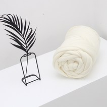 파인굿즈 벨벳 자이언트 얀 1kg 빅얀 패브릭얀, 벨벳얀1kg-아이보리