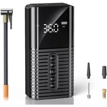 ANKRIC 휴대용 에어펌프 무선 스마트 자동차 에어펌프 JK-L01, 1개