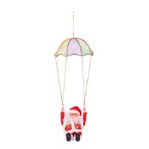 농업용운반차 손수레 구루마 카트 크리에이티브 전기 사다리 산타 클로스 쇼핑몰 장식 DIY 크리스마스 선, 한개옵션1, 12 Parachute