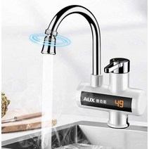 전기 온수기 순간 따수온 가정용 사무실용 수도꼭지, 급수 표시등