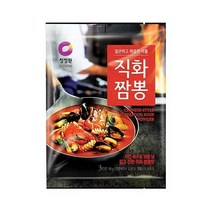 청정원 간편식 청정원 직화짬뽕 96g (3인분 분말) 집밥 도시락 식자재 캠핑 별미, 18개