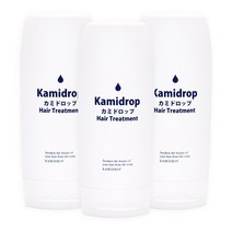 [바이벡스제약] 가미드롭 트리트먼트 200ml 세트 히바마타 추출물 가수분해 케라틴 피록톤올아민 구연산 멘톨 함유, 없음, 3개 세트 [약 3개월분]